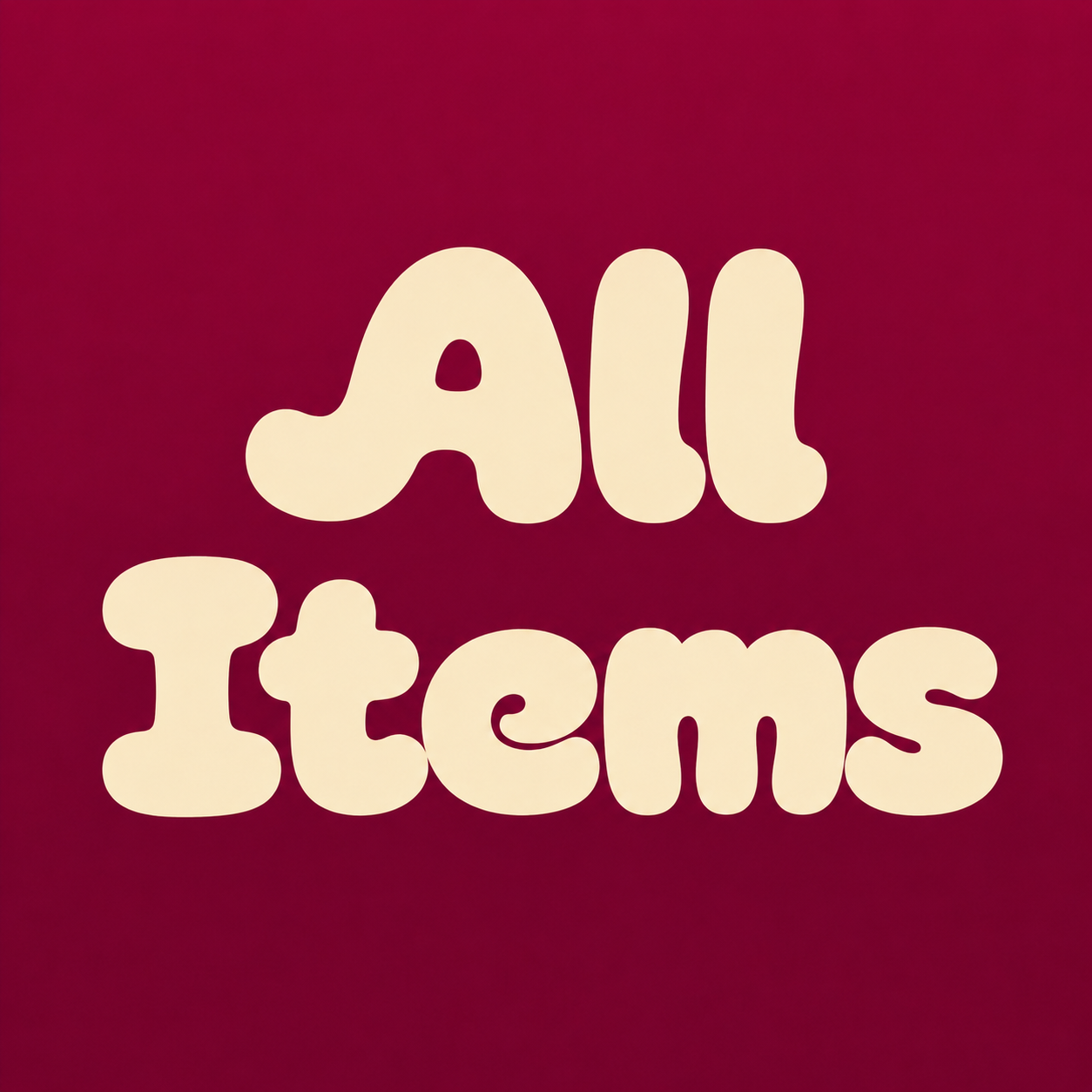 All items