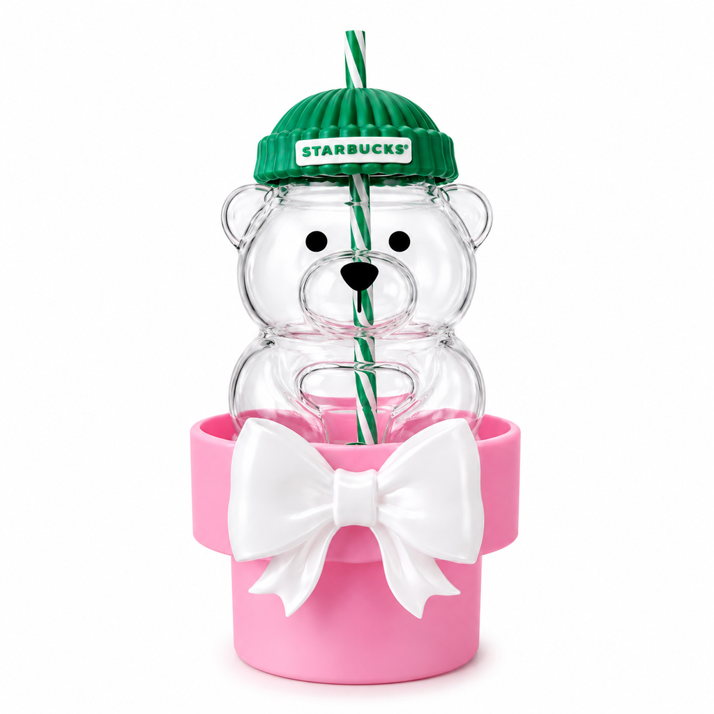 Car Cup Holder for Starbucks Barista Bear Cup
