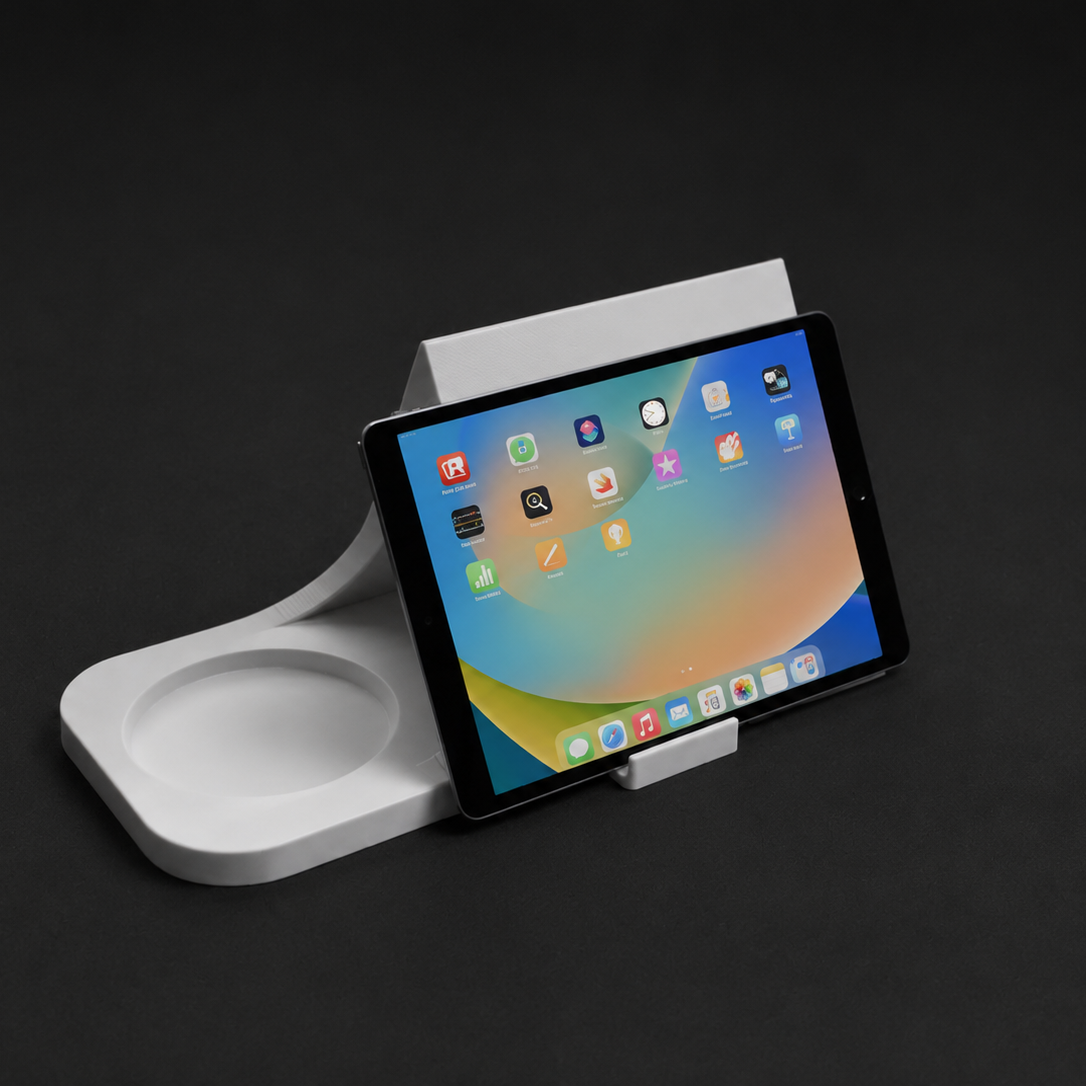 Book Rest With Cup Holder